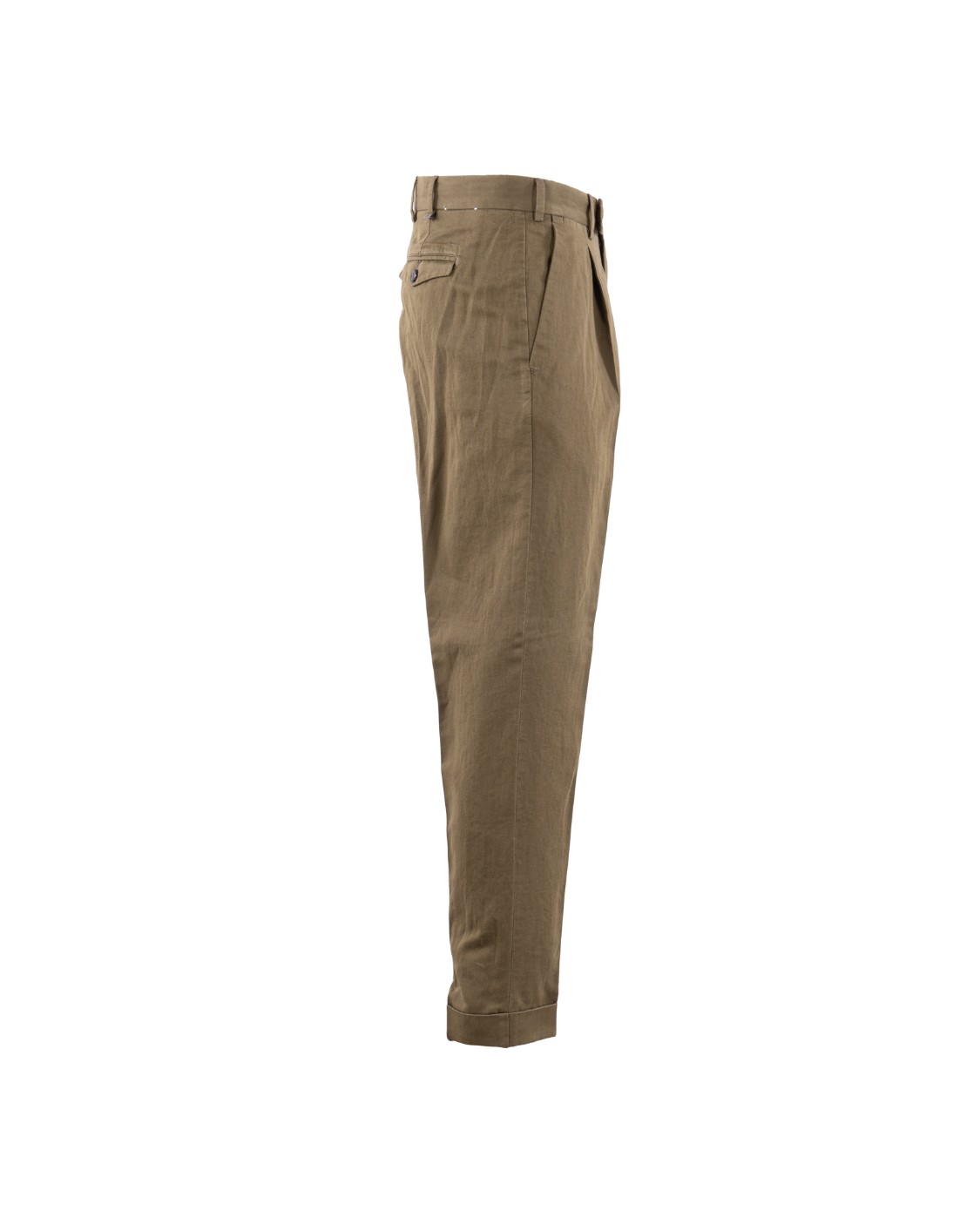 shop PT01  Pantalone: PT01 pantaloni in cotone e lino.
Vita con una pince.
Chiusura con zip e gancetto, sovrapposto.
Due tasche anteriori e due posteriori con pattina.
Composizione: 60% Cotone, 40% Lino.
Made in Tunisia.. CORLZAZ40FWD-0445 number 3302824